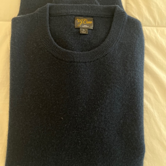 J. Crew Other - J. Crew Cashmere crewneck sweater NAVY